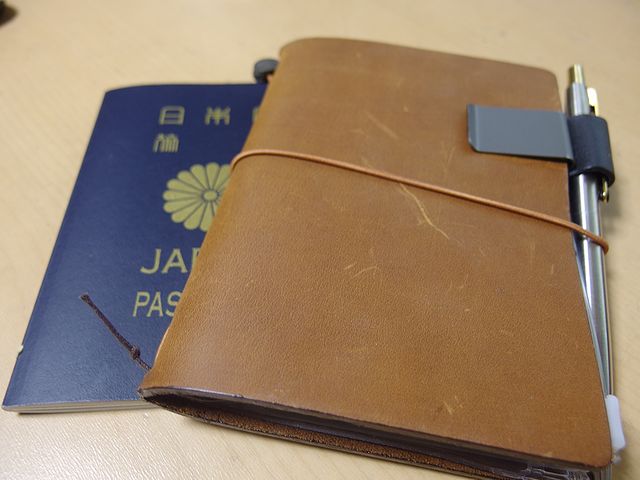 トラベラーズノート パスポートサイズ